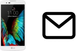 Configurer le courrier dans LG K10 LTE