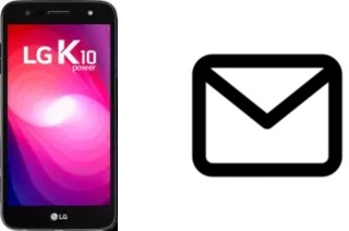 Configurer le courrier dans LG K10 Power