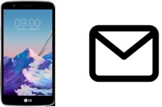 Configurer le courrier dans LG K10 Pro