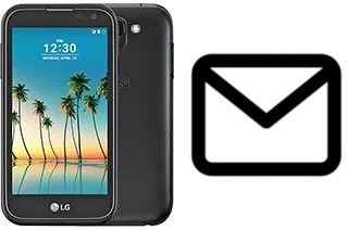 Configurer le courrier dans LG K3 (2017)