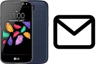 Configurer le courrier dans LG K3