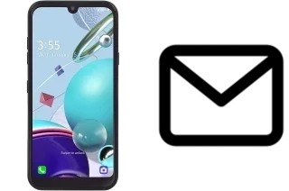 Configurer le courrier dans LG K31 Rebel