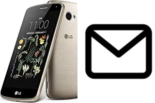 Configurer le courrier dans LG K5