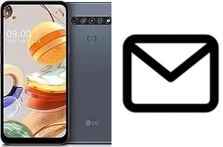 Configurer le courrier dans LG K61