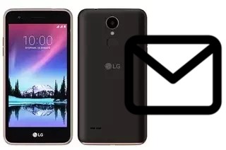 Configurer le courrier dans LG K7 (2017)