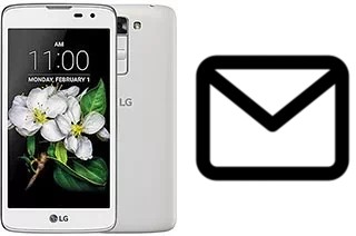 Configurer le courrier dans LG K7