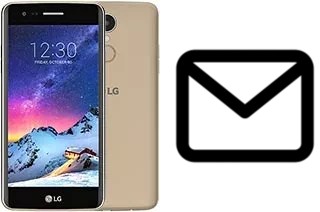 Configurer le courrier dans LG K8 (2017)