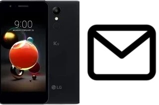 Configurer le courrier dans LG K9