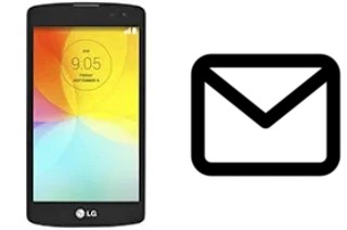 Configurer le courrier dans LG F60