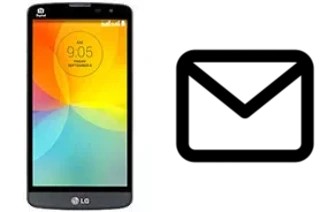 Configurer le courrier dans LG L Prime