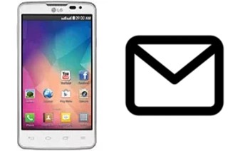 Configurer le courrier dans LG L60 Dual