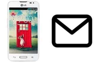 Configurer le courrier dans LG L65 D280