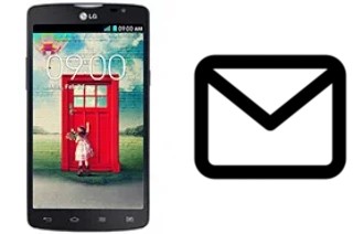 Configurer le courrier dans LG L80 Dual