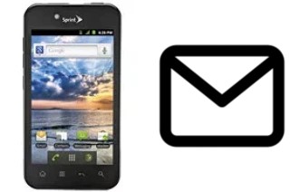 Configurer le courrier dans LG Marquee LS855