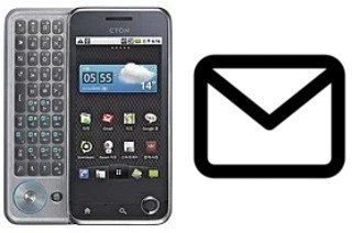 Configurer le courrier dans LG Optimus Q LU2300