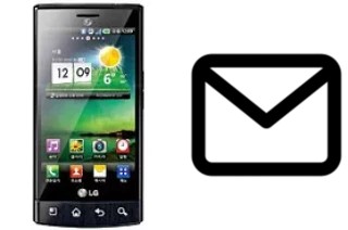 Configurer le courrier dans LG Optimus Mach LU3000