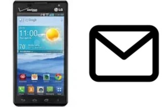 Configurer le courrier dans LG Lucid2 VS870