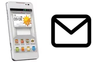 Configurer le courrier dans LG Optimus 3D Cube SU870