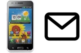 Configurer le courrier dans LG Optimus Big LU6800