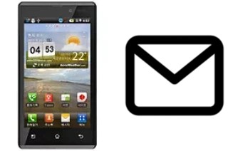 Configurer le courrier dans LG Optimus EX SU880