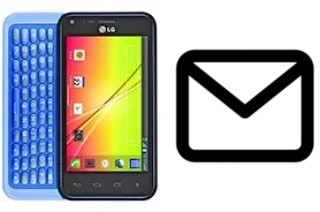 Configurer le courrier dans LG Optimus F3Q