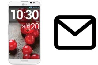 Configurer le courrier dans LG Optimus G Pro E985