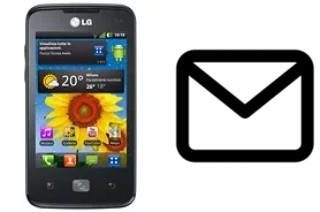 Configurer le courrier dans LG Optimus Hub E510