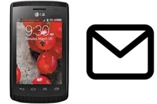 Configurer le courrier dans LG Optimus L1 II E410