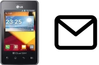 Configurer le courrier dans LG Optimus L2 II