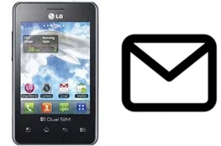 Configurer le courrier dans LG Optimus L3 E405