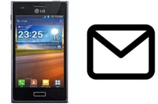 Configurer le courrier dans LG Optimus L5 E610