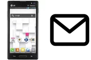 Configurer le courrier dans LG Optimus L9 P769