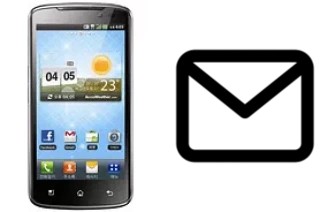 Configurer le courrier dans LG Optimus LTE SU640