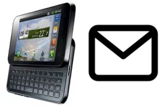 Configurer le courrier dans LG Optimus Q2 LU6500