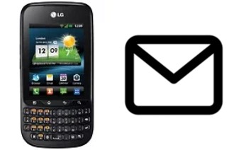 Configurer le courrier dans LG Optimus Pro C660