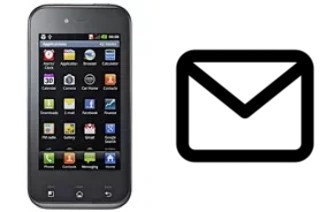 Configurer le courrier dans LG Optimus Sol