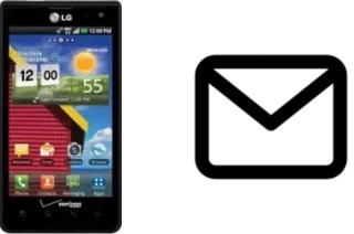 Configurer le courrier dans LG Optimus Zone