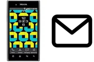 Configurer le courrier dans LG Prada 3.0