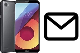 Configurer le courrier dans LG Q6