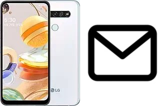 Configurer le courrier dans LG Q61