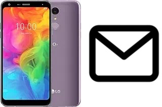 Configurer le courrier dans LG Q7