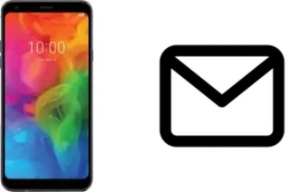 Configurer le courrier dans LG Q7+