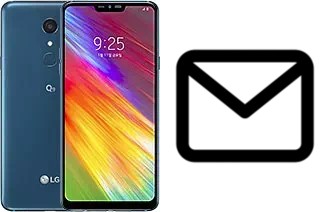 Configurer le courrier dans LG Q9