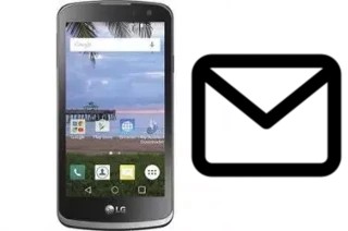 Configurer le courrier dans LG Rebel 4