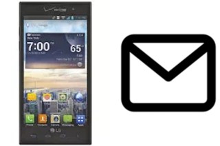 Configurer le courrier dans LG Spectrum II 4G VS930