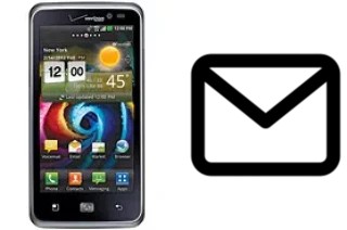 Configurer le courrier dans LG Spectrum VS920