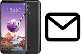 Configurer le courrier dans LG Q Stylo 4