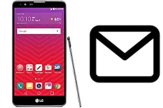 Configurer le courrier dans LG Stylo 2