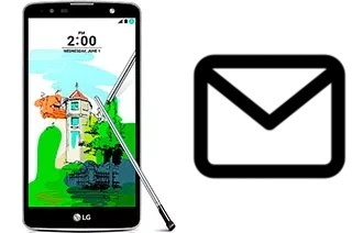 Configurer le courrier dans LG Stylus 2 Plus