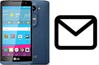 Configurer le courrier dans LG Tribute 2